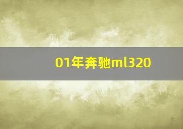 01年奔驰ml320