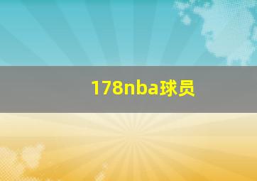 178nba球员