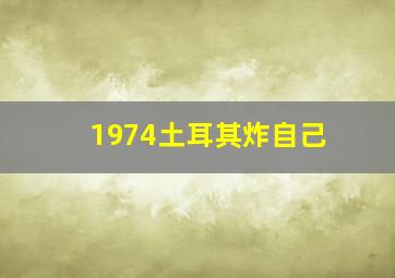 1974土耳其炸自己