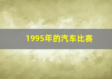 1995年的汽车比赛