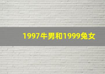 1997牛男和1999兔女