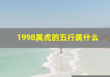 1998属虎的五行属什么