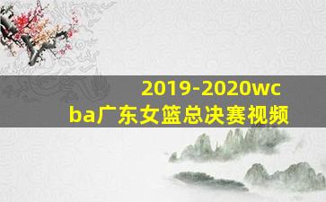 2019-2020wcba广东女篮总决赛视频