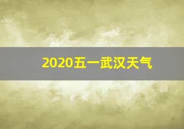 2020五一武汉天气