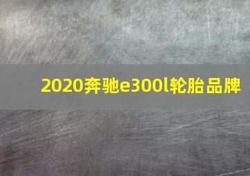 2020奔驰e300l轮胎品牌