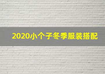 2020小个子冬季服装搭配