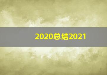 2020总结2021