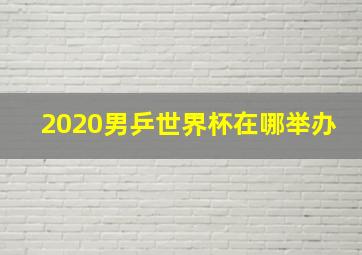 2020男乒世界杯在哪举办