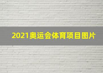 2021奥运会体育项目图片