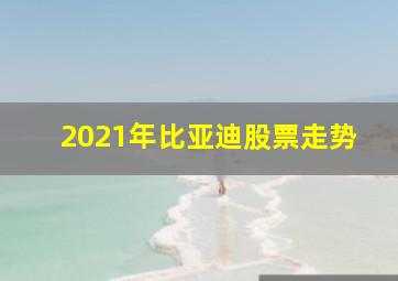 2021年比亚迪股票走势