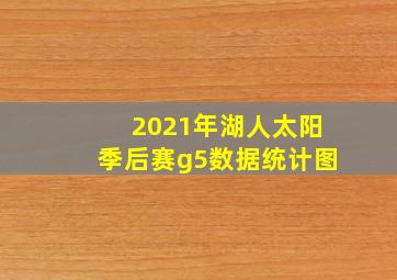 2021年湖人太阳季后赛g5数据统计图