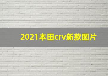 2021本田crv新款图片