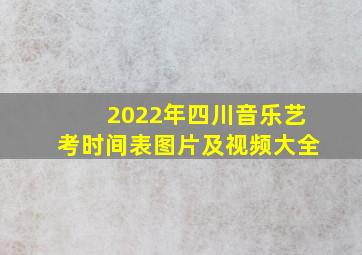 2022年四川音乐艺考时间表图片及视频大全