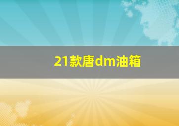 21款唐dm油箱