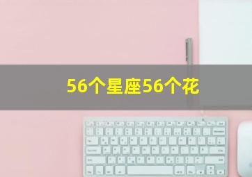 56个星座56个花