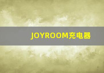 JOYROOM充电器