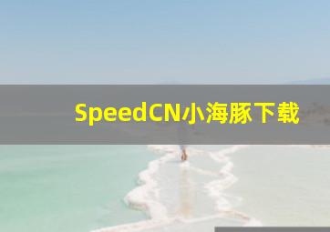 SpeedCN小海豚下载