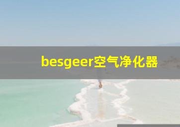 besgeer空气净化器