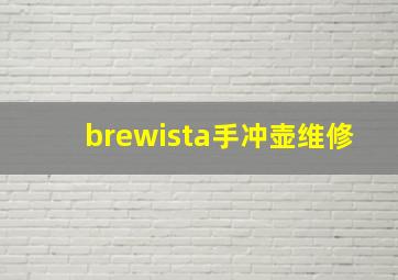 brewista手冲壶维修