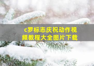 c罗标志庆祝动作视频教程大全图片下载