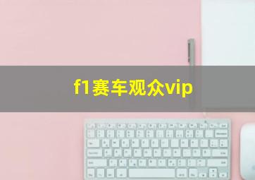 f1赛车观众vip