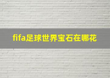 fifa足球世界宝石在哪花