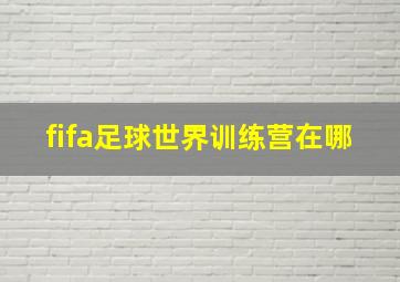 fifa足球世界训练营在哪