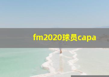 fm2020球员capa