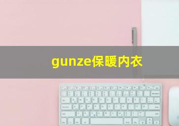 gunze保暖内衣