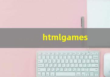 htmlgames