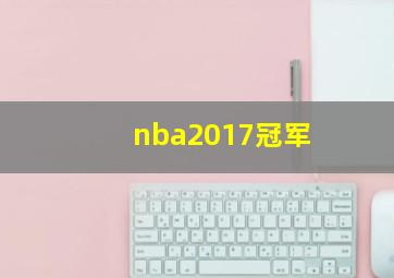 nba2017冠军