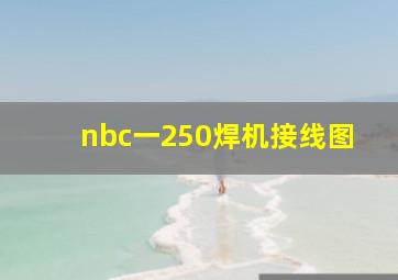 nbc一250焊机接线图