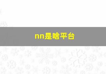 nn是啥平台