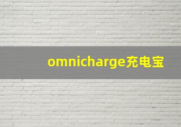 omnicharge充电宝