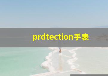 prdtection手表