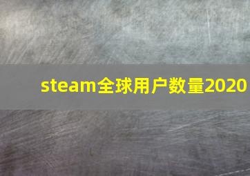 steam全球用户数量2020