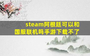 steam阿根廷可以和国服联机吗手游下载不了