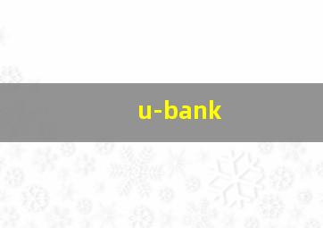 u-bank