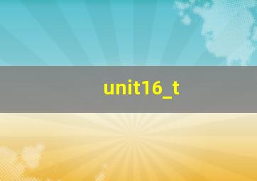 unit16_t