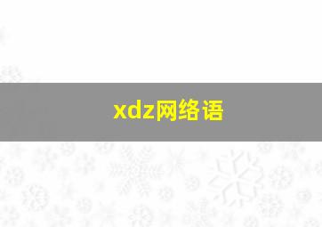 xdz网络语