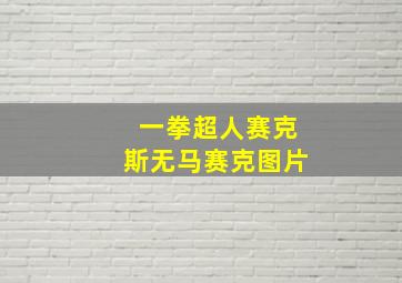 一拳超人赛克斯无马赛克图片