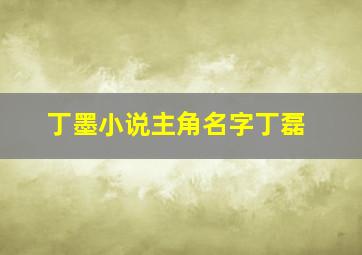 丁墨小说主角名字丁磊