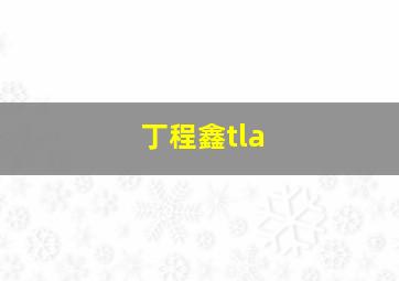 丁程鑫tla