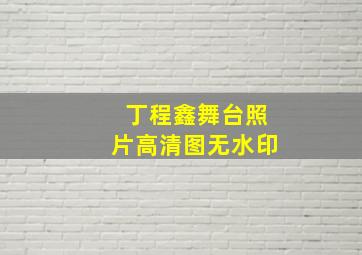 丁程鑫舞台照片高清图无水印