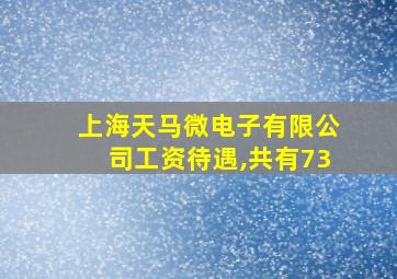 上海天马微电子有限公司工资待遇,共有73