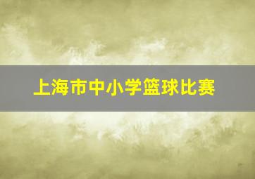 上海市中小学篮球比赛