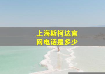 上海斯柯达官网电话是多少