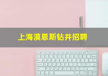 上海漠恩斯钻井招聘