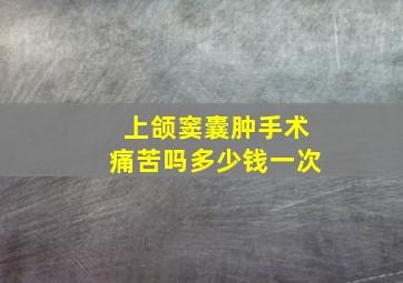 上颌窦囊肿手术痛苦吗多少钱一次