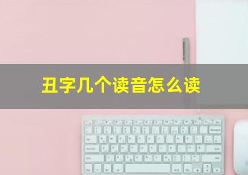 丑字几个读音怎么读